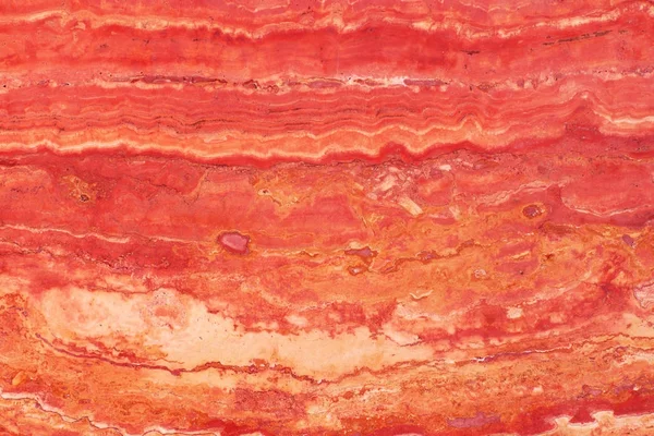 Piedra natural de color rojo, travertino de color rojo con venas — Foto de Stock
