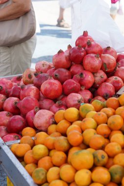 Avrupa 'da Sebze pazarında ticaret, Olgun Lal ve mandalina karşı