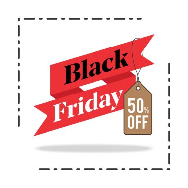 Siyah Cuma şerit poster kenarlık çerçevesi ile