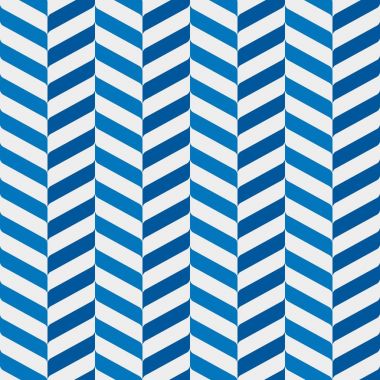 Zikzaklar mavi tonlarında seamless modeli