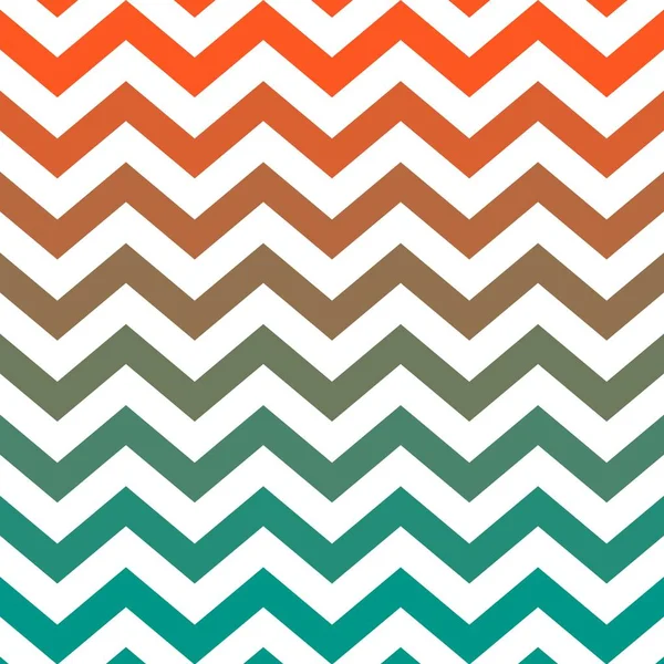 Warm colored zigzag seamless pattern — Stock Vector