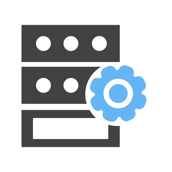 Administrar icono de datos — Archivo Imágenes Vectoriales
