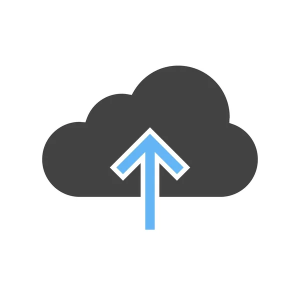 Subir, icono del servidor — Archivo Imágenes Vectoriales