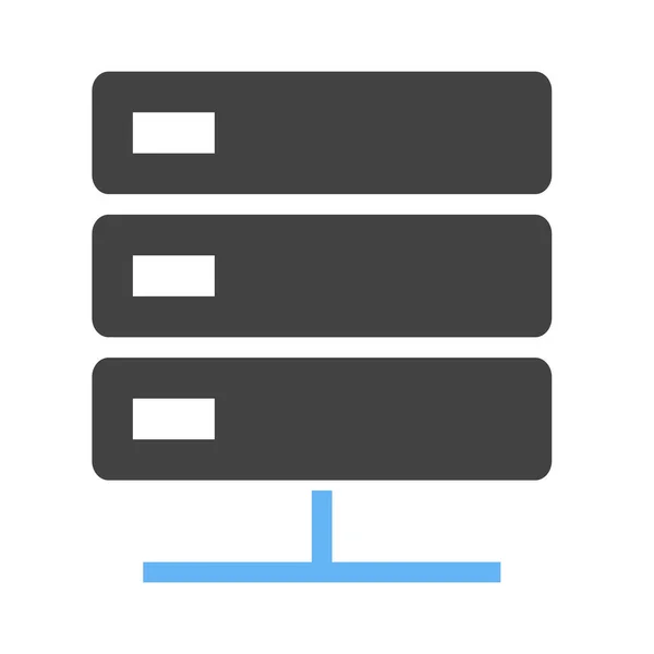 Datos, icono del servidor — Archivo Imágenes Vectoriales