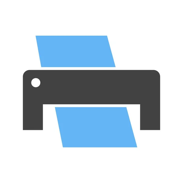 Impresora I Icono — Vector de stock