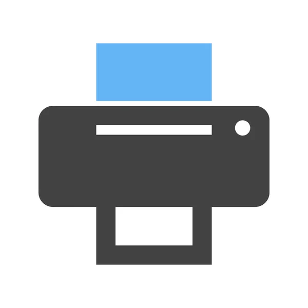Printer ik pictogram — Stockvector
