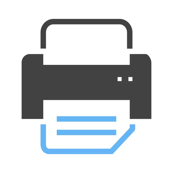 Printer ik pictogram — Stockvector