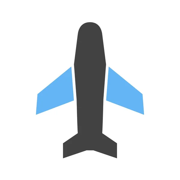 Avión aeroplano Pasajero — Vector de stock
