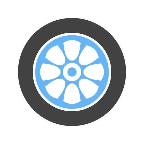 Rubber Tires icon — Stock Vector