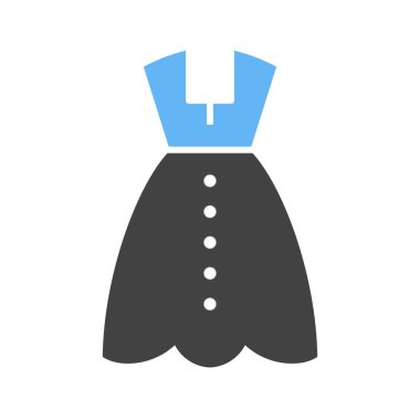 parti elbise simgesi