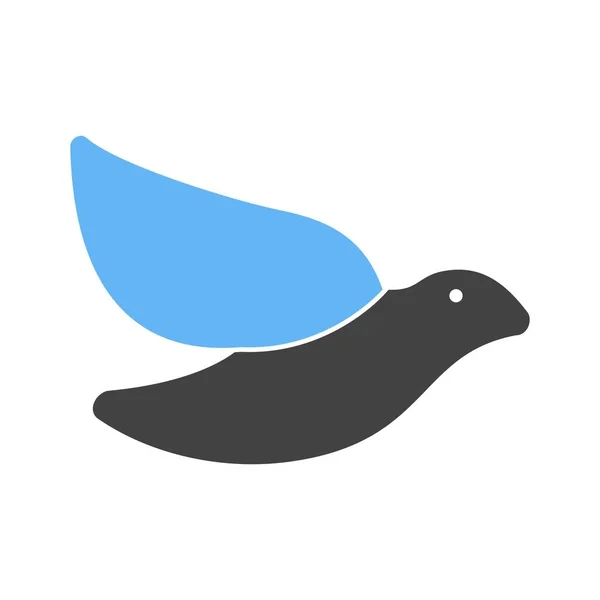 Holubice, mír, pták — Stockový vektor