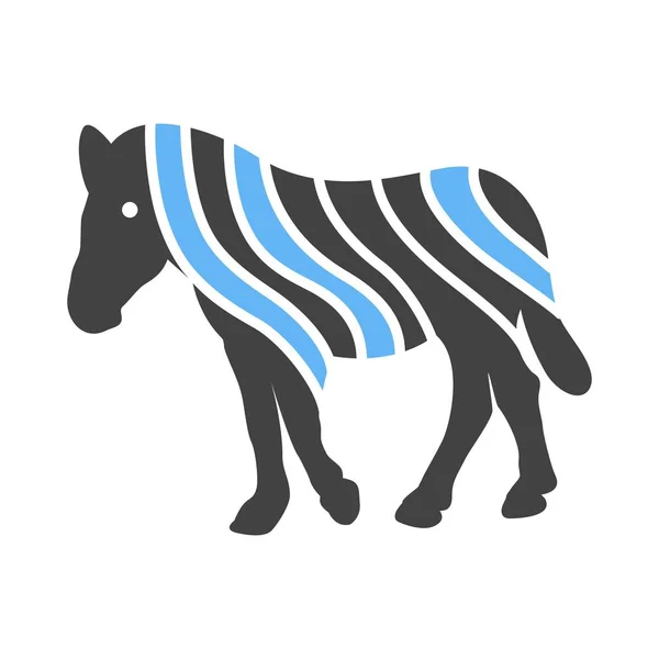 Zebra, animais selvagens —  Vetores de Stock