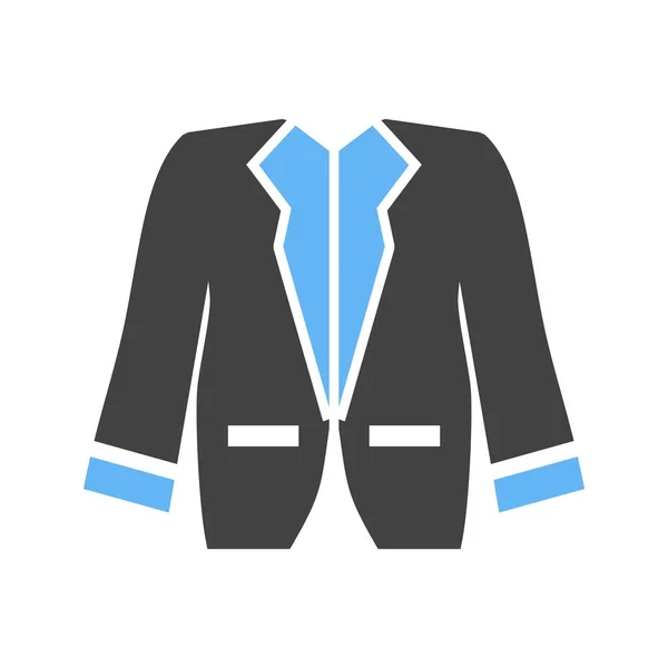 Elegante giacca icona — Vettoriale Stock