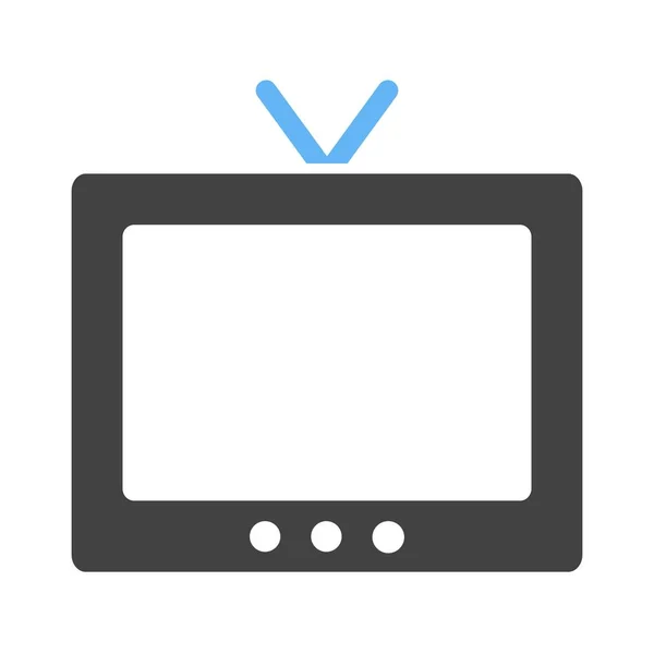 Televisión, televisión, pantalla — Vector de stock