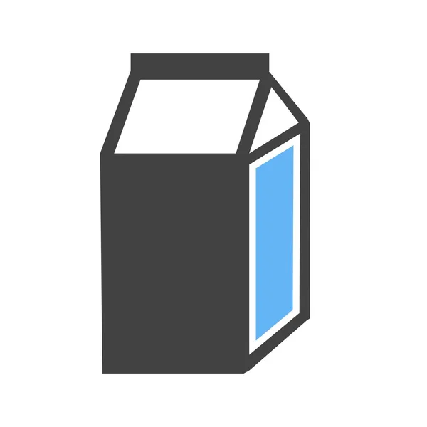 Milk Box Icon — Stock Vector
