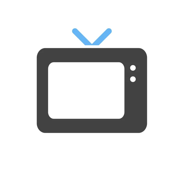 Τηλεόραση, τηλεόραση, οθόνη — Διανυσματικό Αρχείο