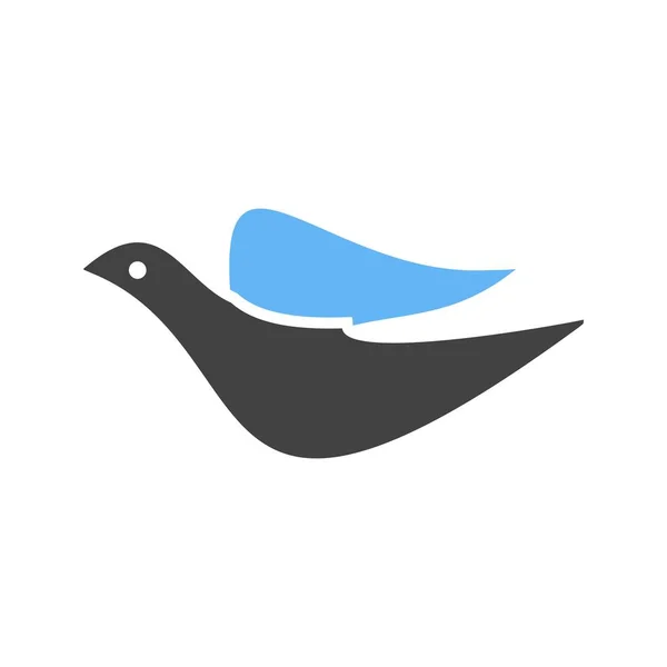 Ptáci, zvířata ikonu — Stockový vektor