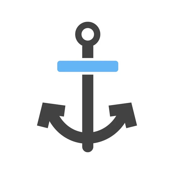 Anchor, ship, boat — Stock Vector