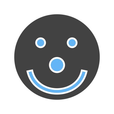 Palyaço, mutlu, gülümseyen