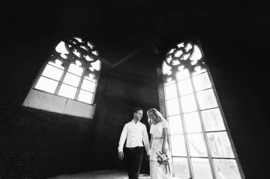 Güzel düğün iki kulenin içinde 