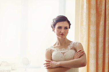 güzel bir gelin odasında