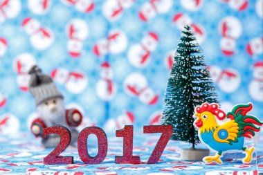 2017 Nwe yıl şablonu