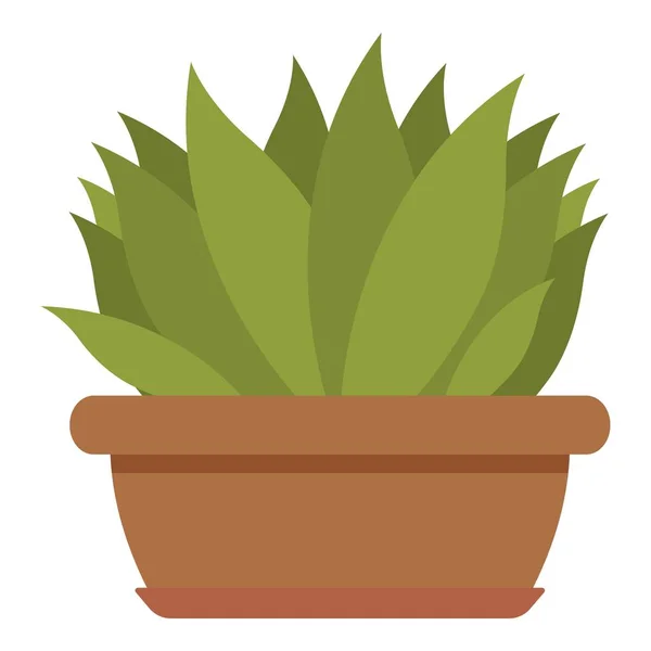 Ev bitki simgesi, düz stil