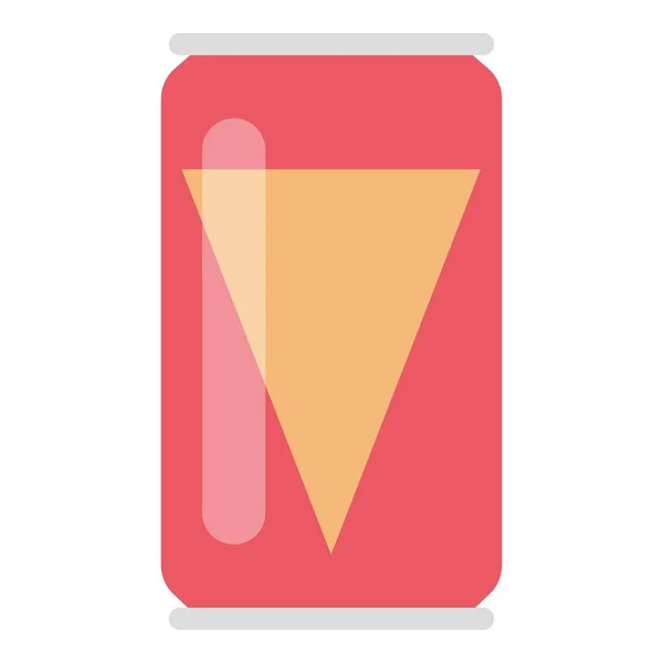 Soda simgesi, düz stil