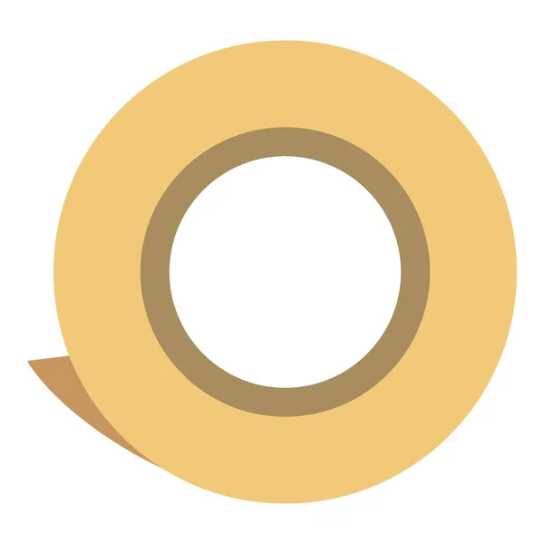 Viski rulosu simgesi, düz stil