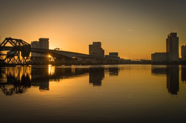 Jacksonville Florida gündoğumu manzarası