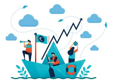 Liderlik ve organizasyon. Origami kağıt gemisi. Kariyerindeki motivasyon ve rekabet. Hedefi ve hedefi belirle. Takım çalışması ve işbirliği. Kartvizit, afiş, broşür, broşür