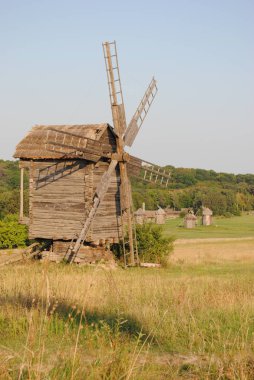Kiev açık Ukrayna Ulusal falk tarihsel Köyü