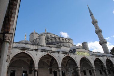 Sultan Ahmed Camii veya Sultanahmet Camii, Istanbul, Türkiye