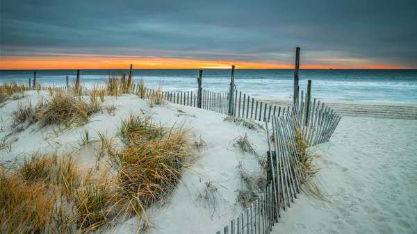 Dawn from the beach in Beach Haven, NJ on Long Beach Island in late Autumn