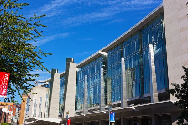 Convention Center w Washington Dc, Stany Zjednoczone Ameryki — Zdjęcie stockowe