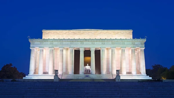 Lincoln Memorial in het National Mall, Washington DC. — Stockfoto