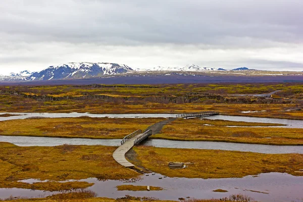 Terreno de Islandia en primavera . — Foto de Stock