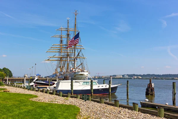 Barco Alto Guardia Costera Los Estados Unidos Atracó Virginia Cutter — Foto de Stock