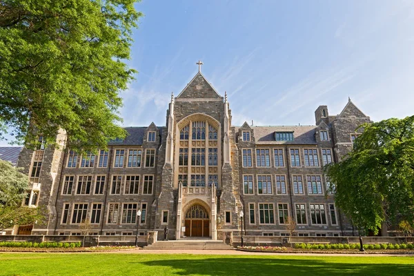 Bílá Gravenor Hall Georgetown University Washington Usa Bílá Gravenor Učebna — Stock fotografie