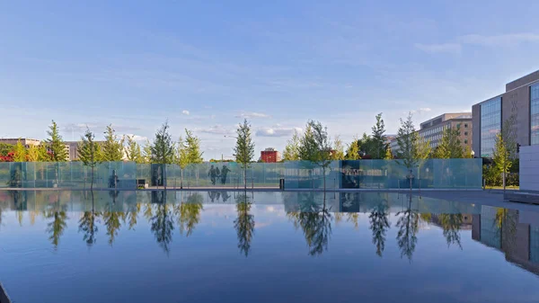 American Veterans Disabled Life Memorial Dedicado Feridos Combate Dia Tranquilo — Fotografia de Stock