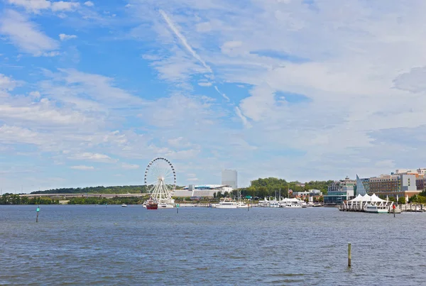 Una Vista Sobre Puerto Nacional Las Aguas Del Río Potomac — Foto de Stock