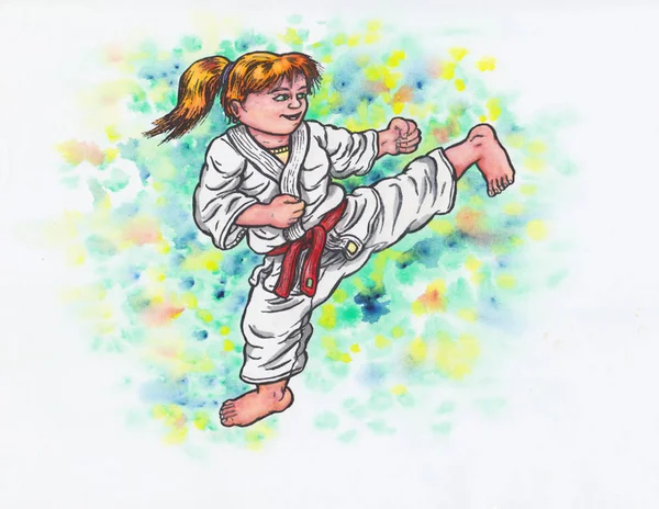 Karate çocuklar - tekme kız (Power of Karate-Do, 2017)