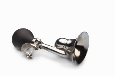 Bir beyaz Bisiklet havalı korna 