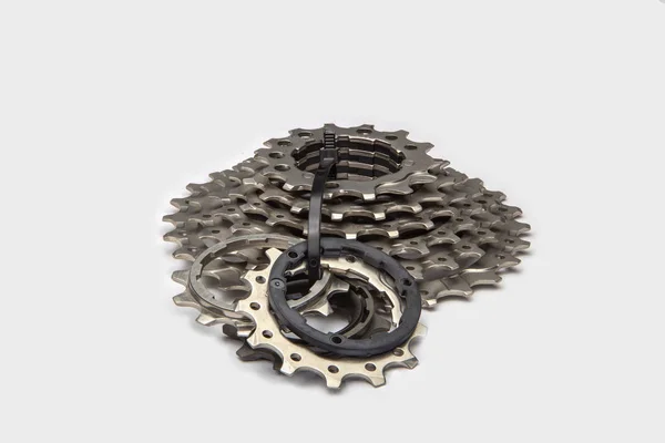 Bike rear cassette — Stock Photo, Image