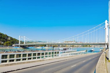 Tuna Nehri Budapeşte'yol ve Elizabeth köprüden