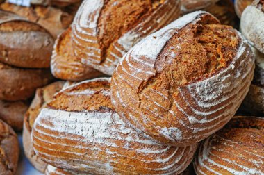 Breadstuff üzerinde atable bir pazarda