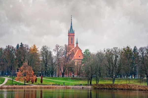 Church of Saint Mary's Scapular in Druskininkai — Stock Photo, Image