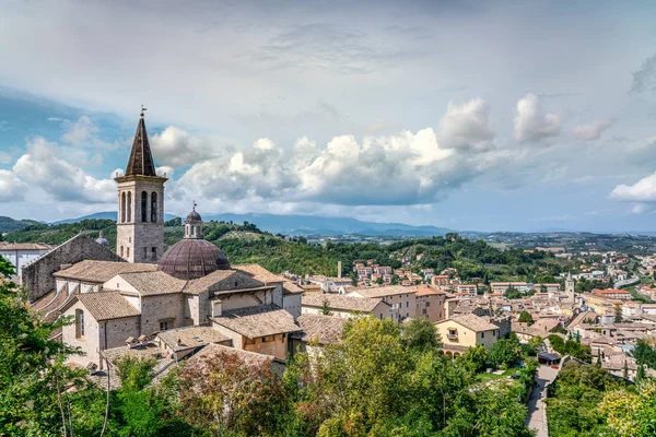 De kathedraal van Santa Maria Assunta, Spoleto, Umbrië — Stockfoto