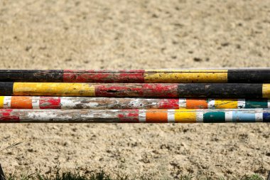 Renkli görüntü göstermek atlama kutup atlama yığılmış