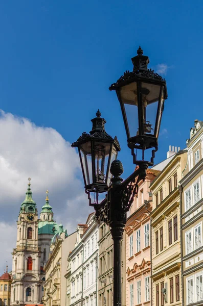 Street Lamp Prague Czech Republic — Stock Photo, Image